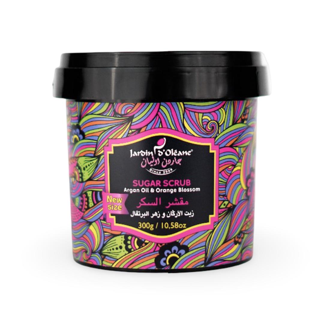 Jardin D'Oleane Sugar Scrub Argan Oil &amp; Orange Blossom 300g